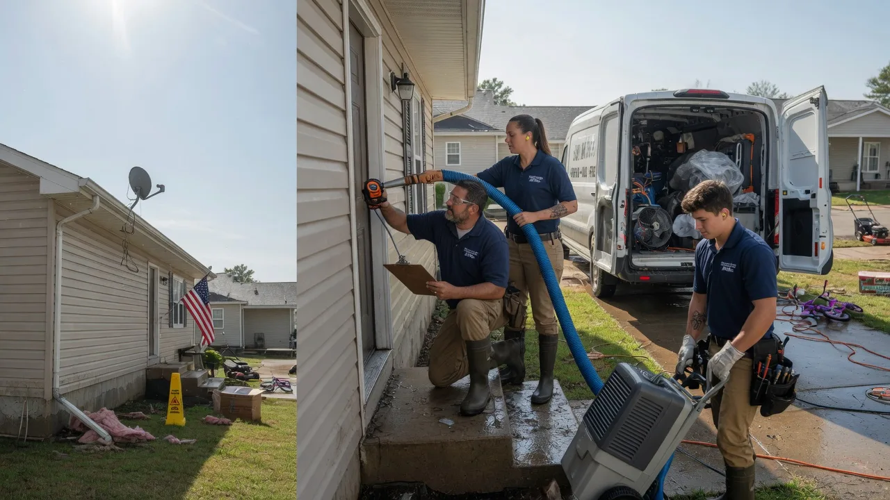 Ceiling Water Damage Restoration in Towanda, PA near me